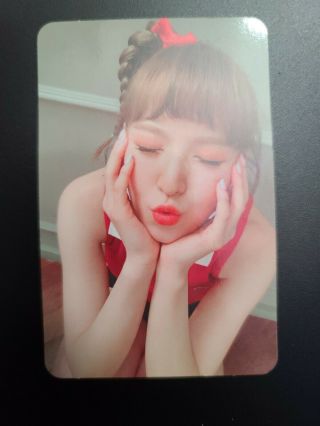 Red Velvet Wendy Official Photocard Russian Roulette Album Kpop