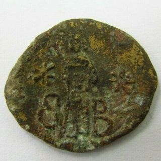 Byzantine Andronicus Ii Palaeologus Bronze Trachy Circa 1282 - 1328 Ad (996)