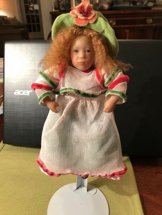 Annette Himstedt Doll 9” Kleine Mirte 1999 Sweet Redhead