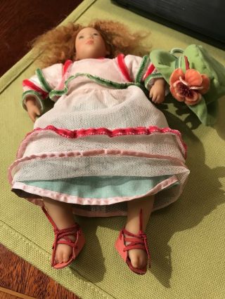 Annette Himstedt Doll 9” Kleine Mirte 1999 Sweet Redhead 3