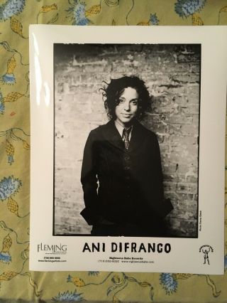 Ani Difranco Promotion Photo Vintage 00 