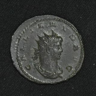 Gallienus,  253 - 268 Ad,  Ae Antoninianus,  Virtvs Avg,  Ric 668,  Goebl 1617i