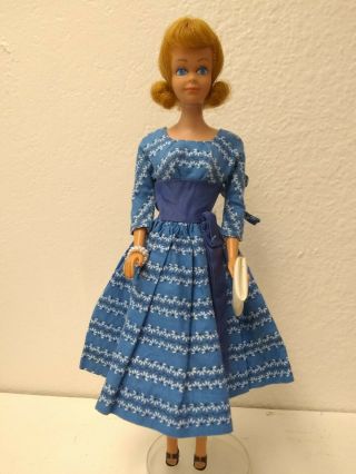 Vintage Barbie Blonde Midge 1963 Japan In Let 