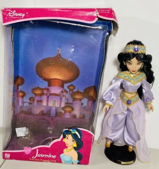 Aladdin Princess Jasmine Disney Keepsake Porcelain Doll 2003 The Brass Key 16 "