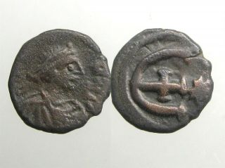 Justinian I Bronze Pentanummium_byzantine Empire_considered " Last Roman "
