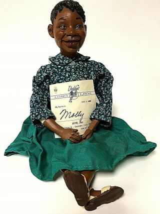 Signed Daddy’s Long Legs Molly Promotional Edition 12 " African American Doll