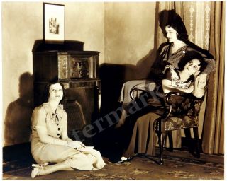 Boswell Sisters Iconic 1932 Radio Promo 8x10 Sepia Print