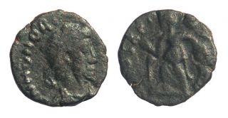 Vandals Ae Nummus Carthage Struck In The Name Of Honorius