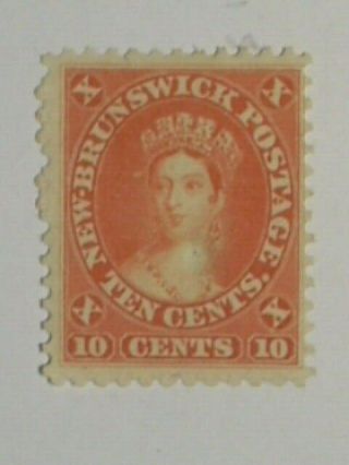 Brunswick 1860/3 10c Red Sg17 Cat £65
