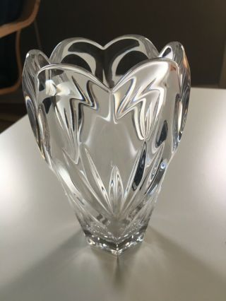 Marquis By Waterford Crystal " Sweet Memories " 6.  5 " Vase Germany