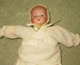 Antique Germany A.  M.  Armand Marseille Dream Baby Bisque Doll 341 - 12 " Cloth Body