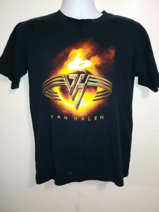 Vintage Van Halen 2004 Tour T - Shirt 2 Sided Size M Stunning Graphic Tee