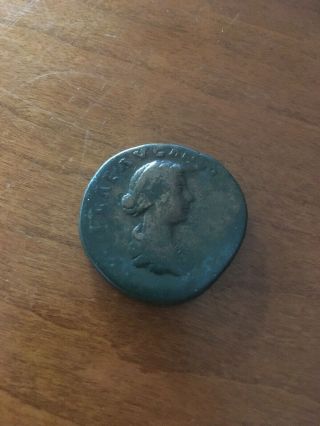 Roman Lucilla Ae Sestertius Large Bronze Coin
