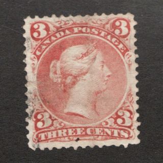 25 - Canada - 1868 - 3 Cent - - F - Superfleas