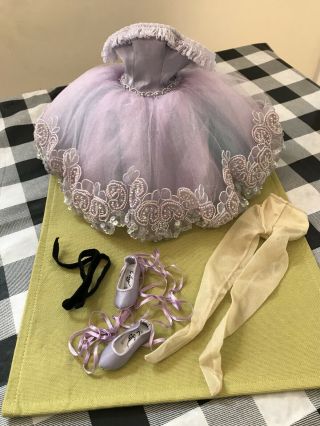 2003 Rare Madame Alexander Curtain Call Cissy Doll Gown Stocking Shoes Ribbon