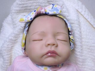 2006 Silicone & Cloth Body Reborn Baby By Bonnie Chyle