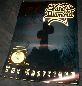 King Diamond/mercyful Fate 2 Sided 13x19 Promo Poster