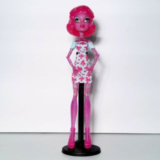 Monster High Create A Monster Blob Pink Ice Girl Doll Cam Mattel Rare