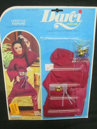 Htf Nrfp Vintage 1979 Kenner Darci Doll Plum Perfect Outfit