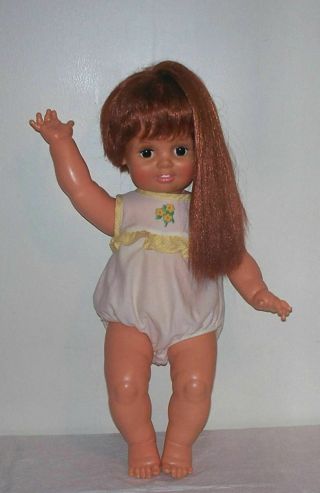 ☆lovely Vintage 1972/73 Baby Crissy Doll☆original Outfit ☆hair Works☆24 " ☆nice ☆
