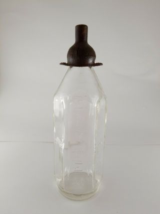 Vintage Pyrex Glass Nursing Baby Bottle 8 Oz
