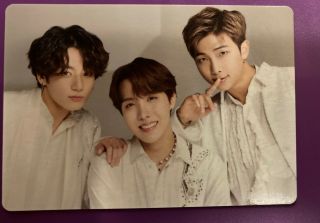 Bts Jungkook/j - Hope/rm Love Yourself Speak Yourself The Final Official Photocard