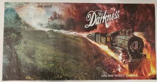 The Darkness " One Way Ticket To Hell.  And Back " 11 " X 22 " Promotional Poster