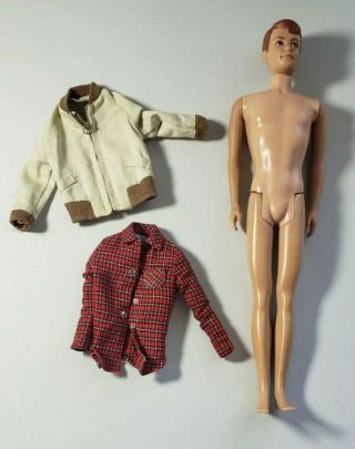 Vintage Barbie Midge Friend Allan Doll Mattel 1960s Plus Ken Clothes