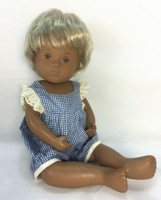 Sasha Baby Boy Doll Blonde Hair Anatomical Sexed Trendon England 1980 