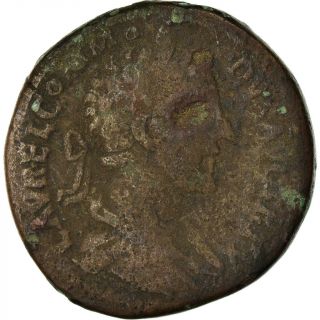 [ 872786] Coin,  Commodus,  Sestertius,  180,  Rome,  F (12 - 15),  Bronze,  Ric:291