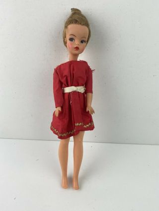 Vintage 1960’s Ideal Toy Corp Tammy Doll 12” Color Blonde Bs - 12 - 2