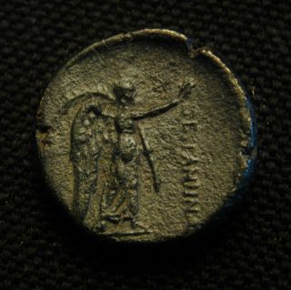 Æ21 Pergamon Mysia Athena Rv ΠEΡΓAMHNΩN Nike Wreath 8.  87 grs 20 - 1mm 200 - 50 BC 2