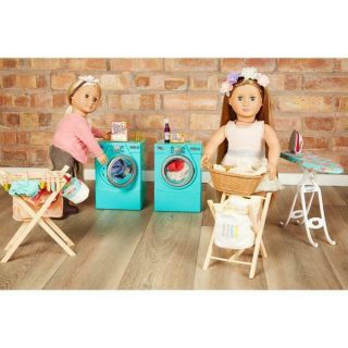 Our Generation Tumble And Spin Laundry Set For 18 Inch Dolls W Washer / Dryer