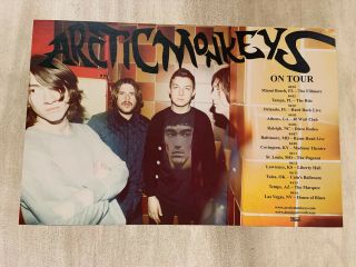 Arctic Monkeys On Tour Poster