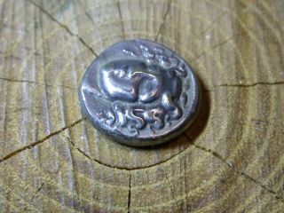 Greece Larissa in Thessaly 356 B C nymph horse ancient Greek silver stater coin 3