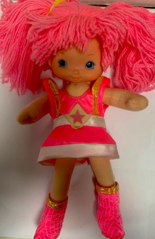 Vintage Hallmark Mattel 1983 Rainbow Brite Dress - Up Tickled Pink Doll