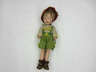 Vintage 1930’s Madame Alexander German Boy Composition 9” Little Betty Doll