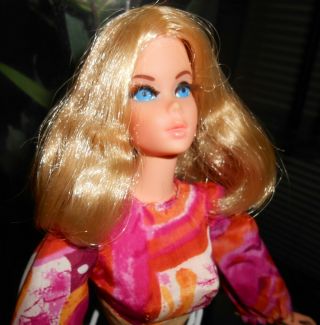 Vintage 1970 Mattel Mod Live Action Barbie Doll Eyelashes