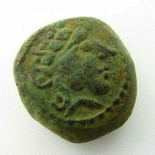 Ancient Celtic Bronze Stater Circa 100 Bc (767)
