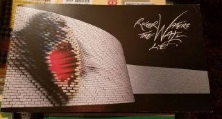 Roger Waters The Wall Live Concert Tour Book Program