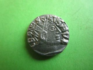 Bonosus,  Usurper 280 - 281.  Vandals Silver Antoninian.  Large Chi - Rho