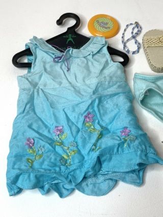 American Girl Retired GOTY Kailey ' s Meet Outfit Accessories Complete 2