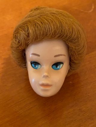 Vintage Mattel 1964 1060 Miss Barbie Doll Sleep Eyed - Head & Wig Rare