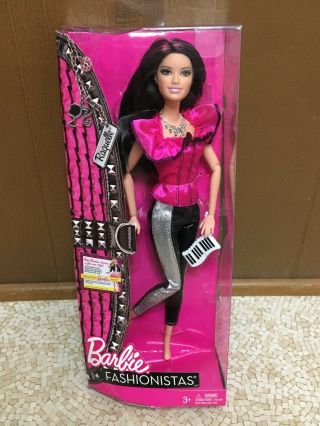 Barbie Fashionistas Raquelle Jointed Doll Wave 1 Rare