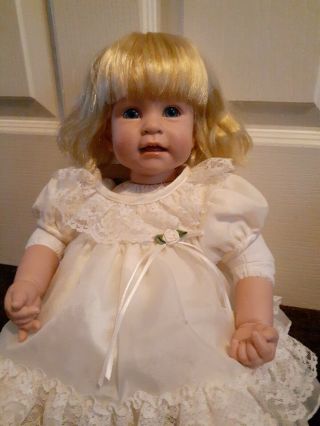 Adora Doll - Blonde - Blue Eyes - Realistic Lifelike Doll