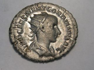 Ancient Roman; Gordian Iii 238 - 44 Ad.  Ar Antoninianus,  Ric 35,  Rsc 50