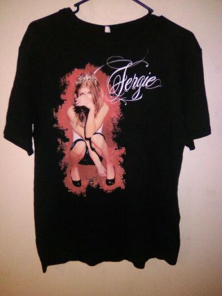 Fergie Concert Tour T Shirt 2007 Duchess Tour Adult Medium