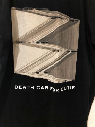Death Cab For Cutie 2015 Tour T Shirt Large