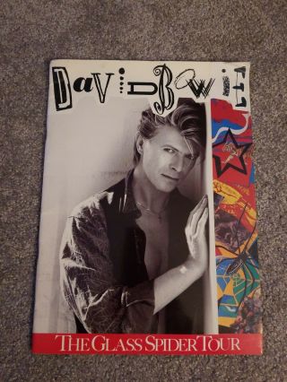 David Bowie The Glass Spider Tour 1987 Tour Program.
