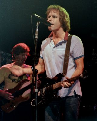 Grateful Dead - Color Concert Photo Pittsburgh 1985 Bob Weir